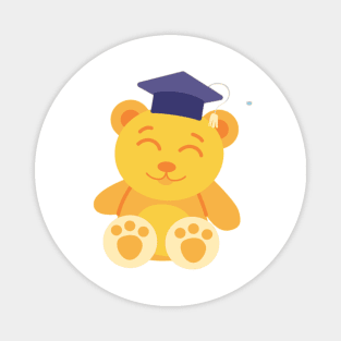 Graduation Bear Magnet